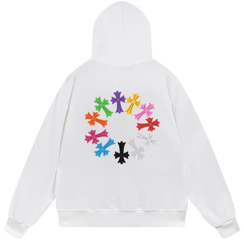Chrome hearts Hoodie "Rainbow Cross"